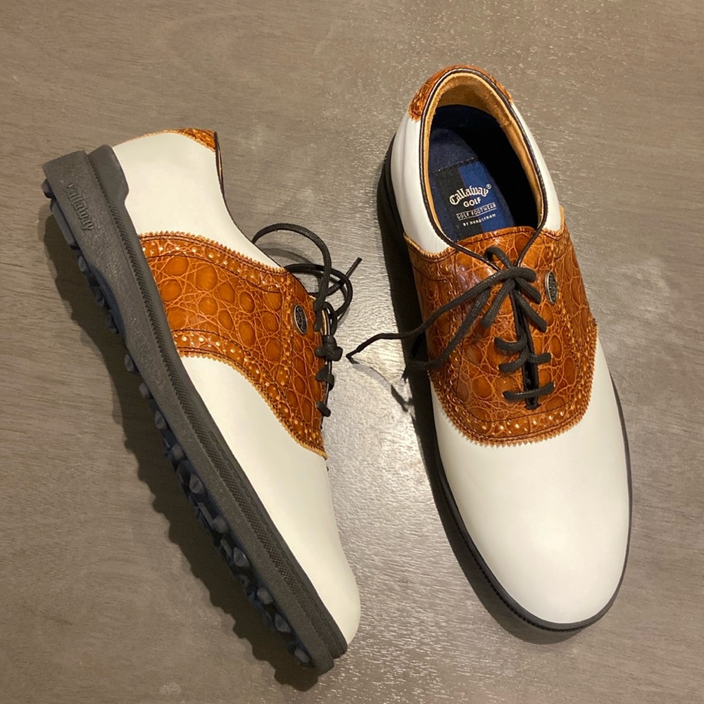 Vintage Callaway Golf Footwear Oxford Style Shoes